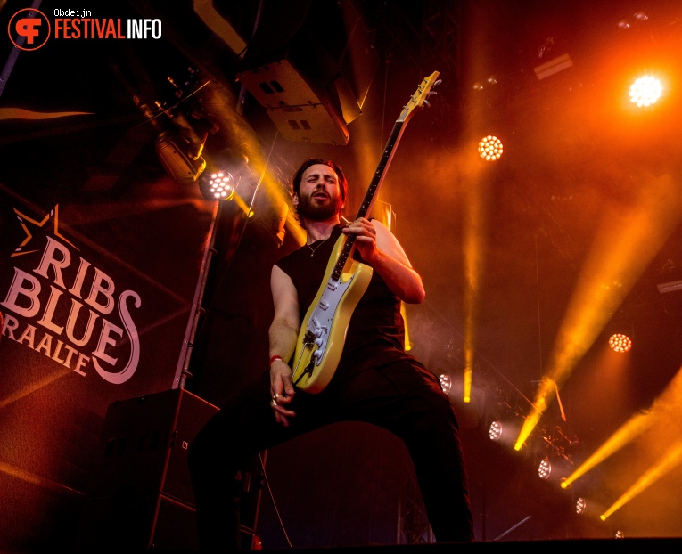 Laurence Jones op Ribs & Blues 2023 foto