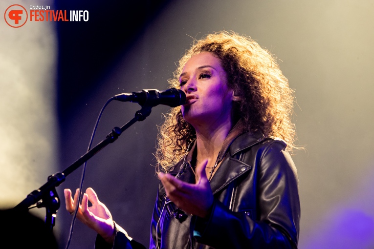 Vanessa Collier op Ribs & Blues 2023 foto