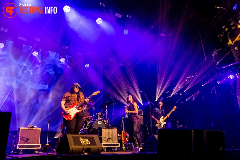 Vanessa Collier op Ribs & Blues 2023 foto
