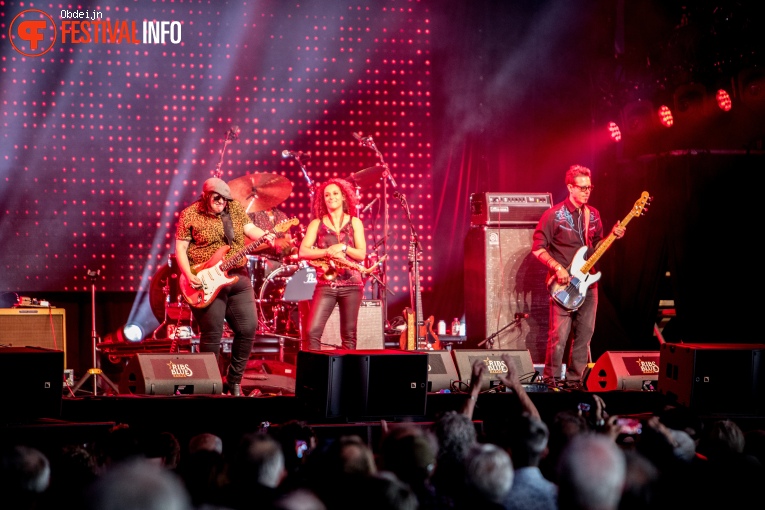 Vanessa Collier op Ribs & Blues 2023 foto
