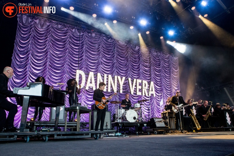 Danny Vera op Dauwpop 2023 foto