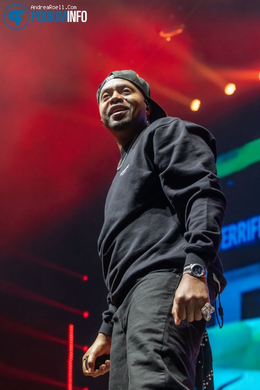 Nas op Wu-tang Clan & Nas - Ny State Of Mind Tour - 06/06 - Ziggo Dome foto