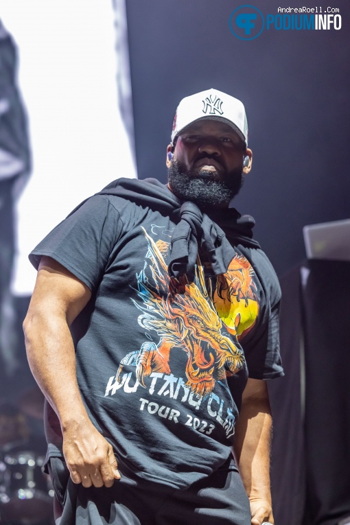 Wu-Tang Clan op Wu-tang Clan & Nas - Ny State Of Mind Tour - 06/06 - Ziggo Dome foto