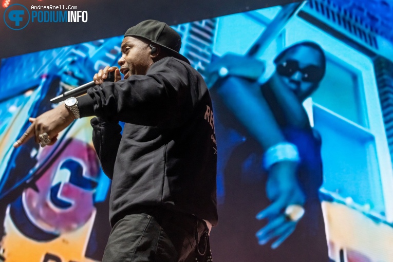 Nas op Wu-tang Clan & Nas - Ny State Of Mind Tour - 06/06 - Ziggo Dome foto