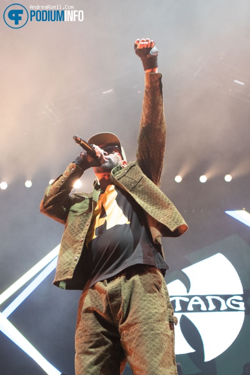 Wu-Tang Clan op Wu-tang Clan & Nas - Ny State Of Mind Tour - 06/06 - Ziggo Dome foto
