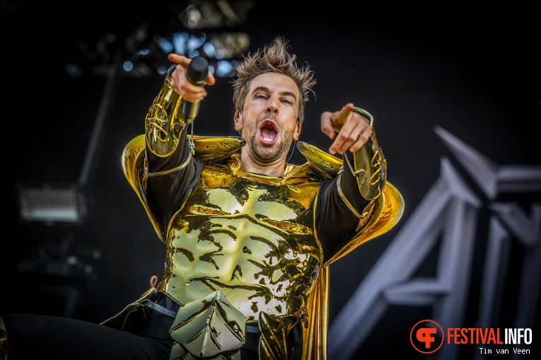 Angus Mcsix op Into The Grave 2023 - dag 1 foto