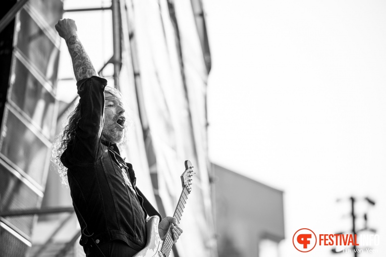 Evergrey op Into The Grave 2023 - dag 1 foto