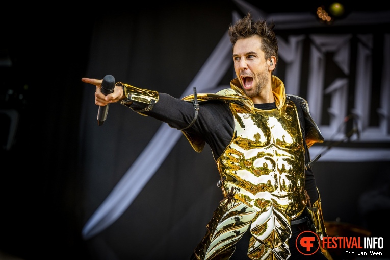 Angus Mcsix op Into The Grave 2023 - dag 1 foto