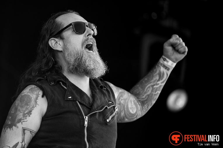 Scar Symmetry op Into The Grave 2023, dag 2 foto