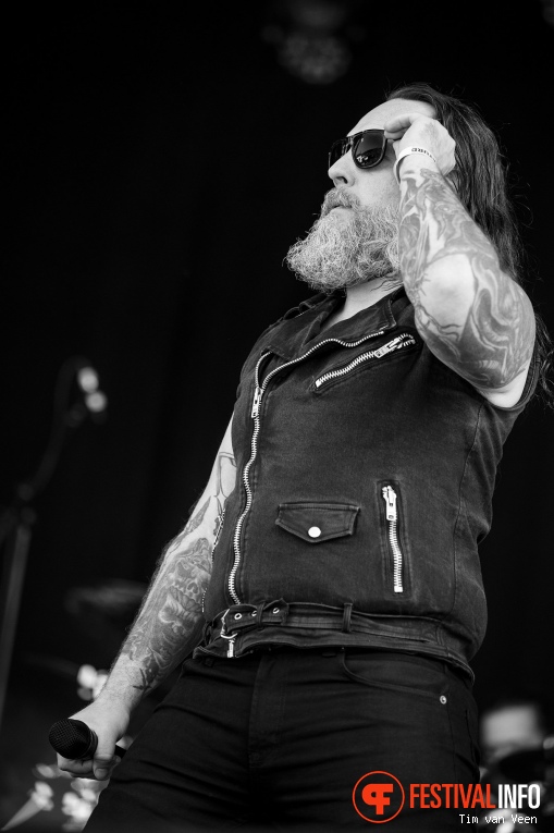 Scar Symmetry op Into The Grave 2023, dag 2 foto