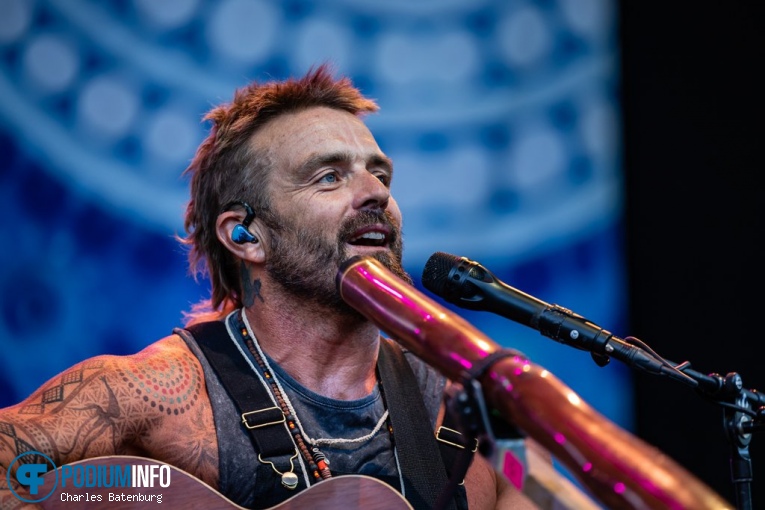 Xavier Rudd op Zuiderpark Live: Xavier Rudd - 14/06 - Zuiderparktheater foto