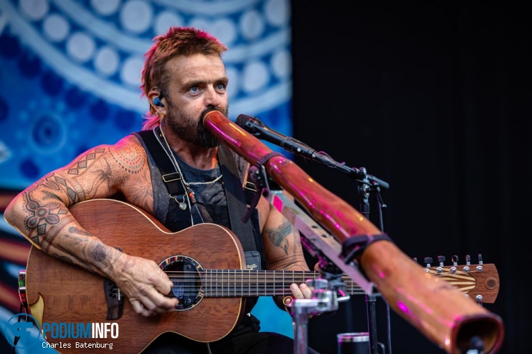 Xavier Rudd op Zuiderpark Live: Xavier Rudd - 14/06 - Zuiderparktheater foto