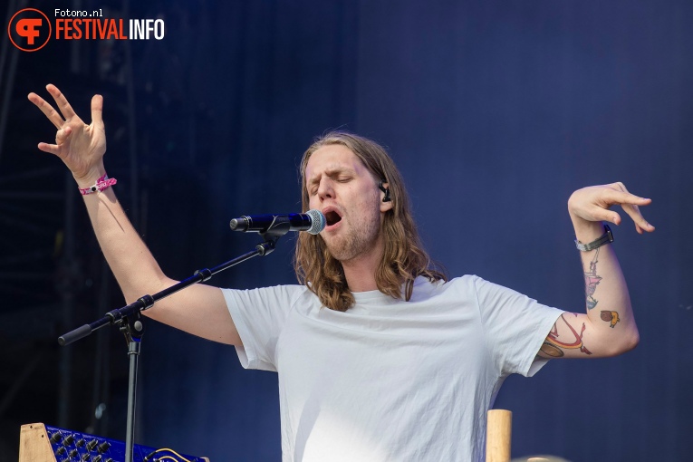 Daði Freyr op Pinkpop 2023 - Zaterdag foto