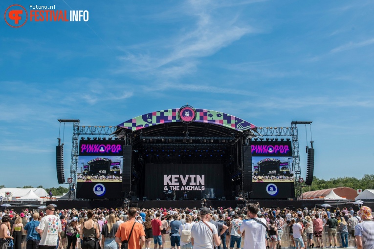 Kevin & The Animals op Pinkpop 2023 - Zaterdag foto