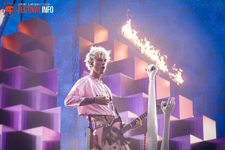 Machine Gun Kelly op Pinkpop 2023 - Zondag foto