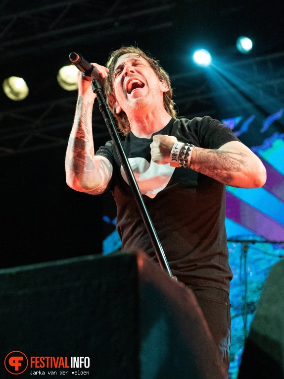 Billy Talent op Jera On Air 2023 - donderdag 22 juni foto