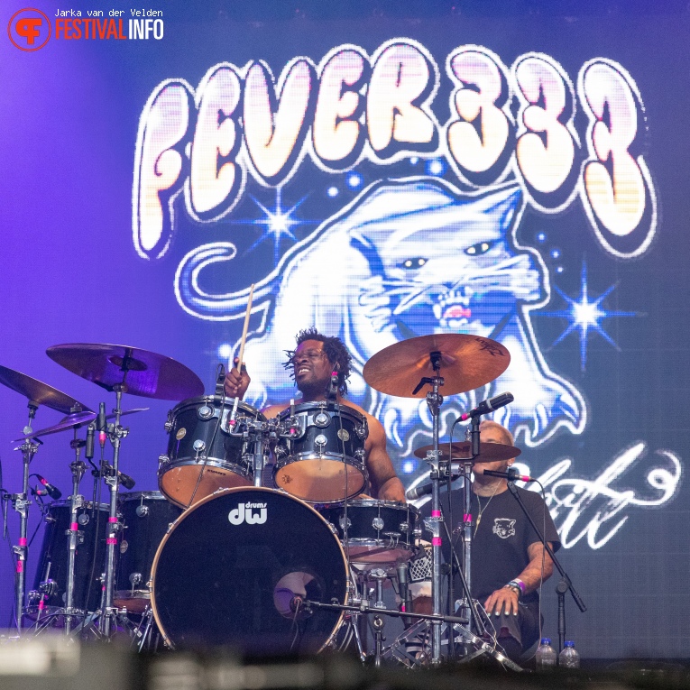 Fever 333 op Jera On Air 2023 - vrijdag 23 juni foto