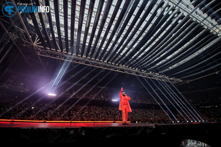 The Weeknd op The Weeknd - 23/06 - Johan Cruijff ArenA foto