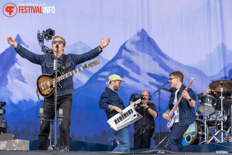 George Ezra op Concert at Sea 2023 Vrijdag foto