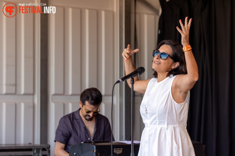 Cristina Branco op Concert at Sea 2023 Zaterdag foto