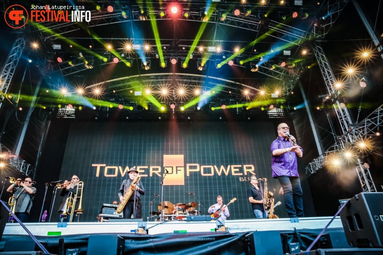 Tower of Power op ParkCity Live 2023 foto