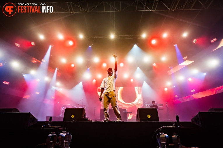 Joey Bada$$ op Down The Rabbit Hole 2023 - Vrijdag foto