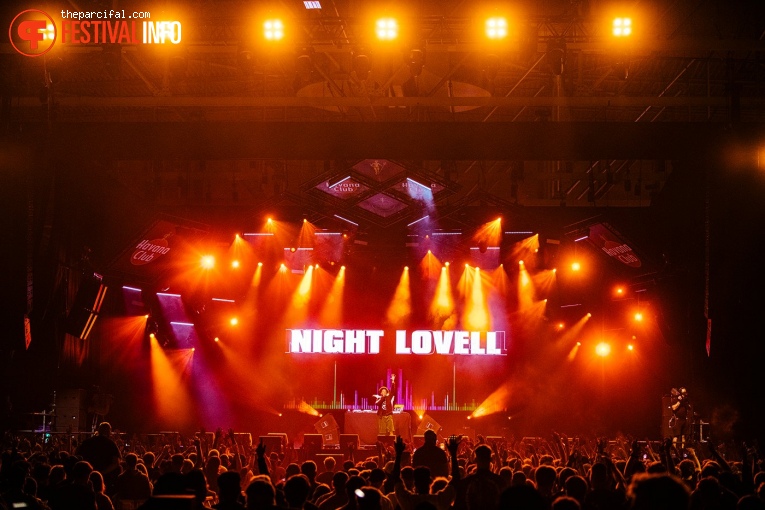 Night Lovell op Rolling Loud Rotterdam 2023 foto