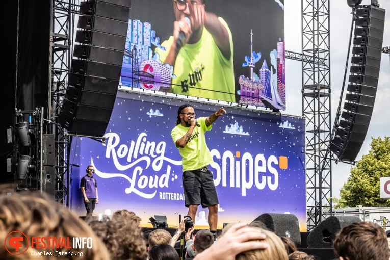 Bokoesam op Rolling Loud Rotterdam 2023 foto