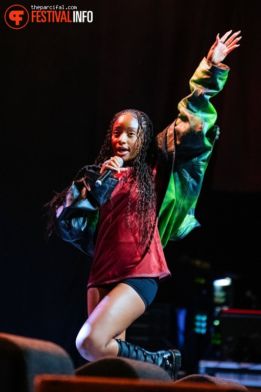 Ayra Starr op Rolling Loud Rotterdam 2023 foto