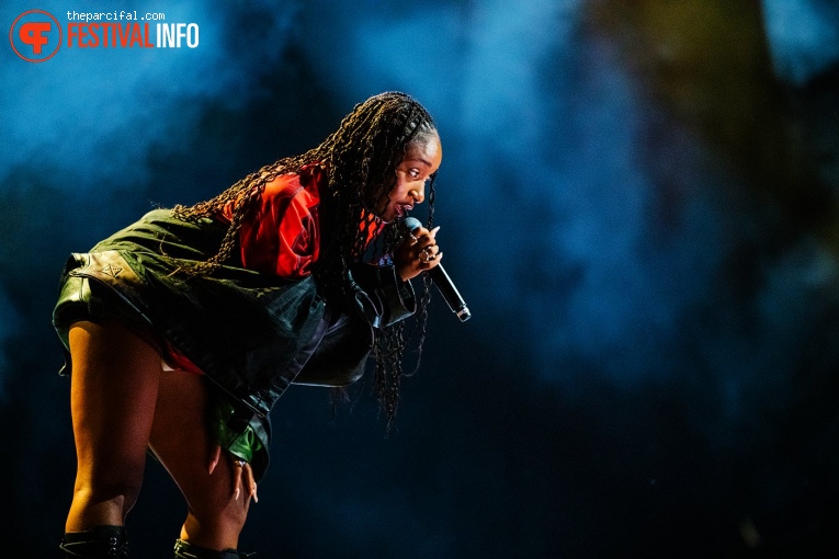 Ayra Starr op Rolling Loud Rotterdam 2023 foto