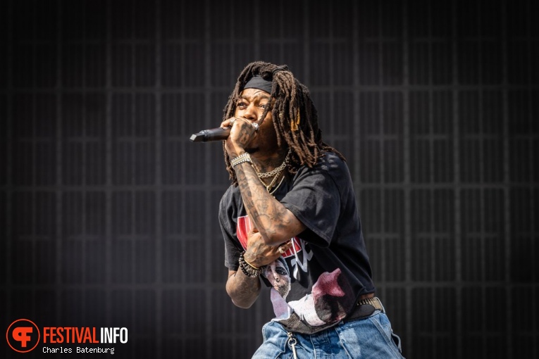 J.I.D. op Rolling Loud Rotterdam 2023 foto