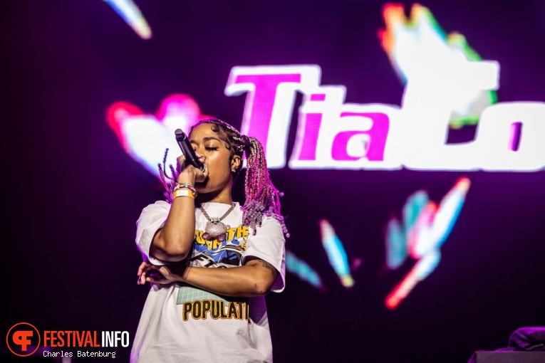 Tiziana op Rolling Loud Rotterdam 2023 foto