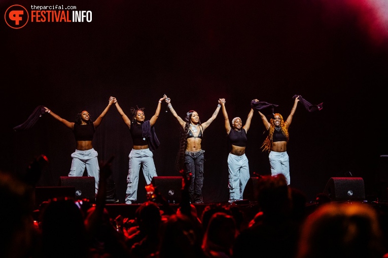 GloRilla op Rolling Loud Rotterdam 2023 foto