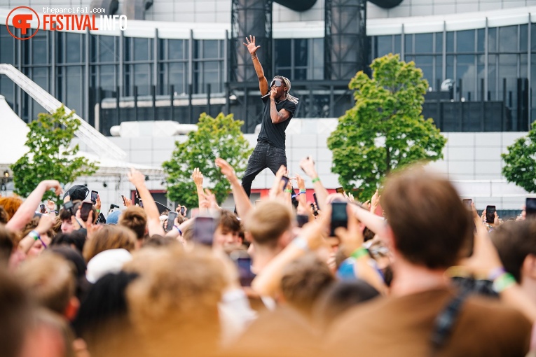 Destroy Lonely op Rolling Loud Rotterdam 2023 foto