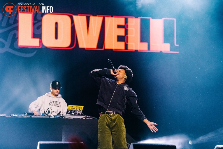 Night Lovell op Rolling Loud Rotterdam 2023 foto