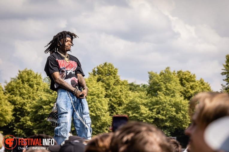 J.I.D. op Rolling Loud Rotterdam 2023 foto