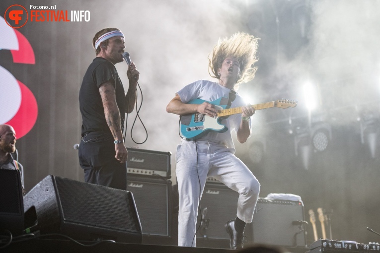 Idles op Down The Rabbit Hole 2023 - Zaterdag foto