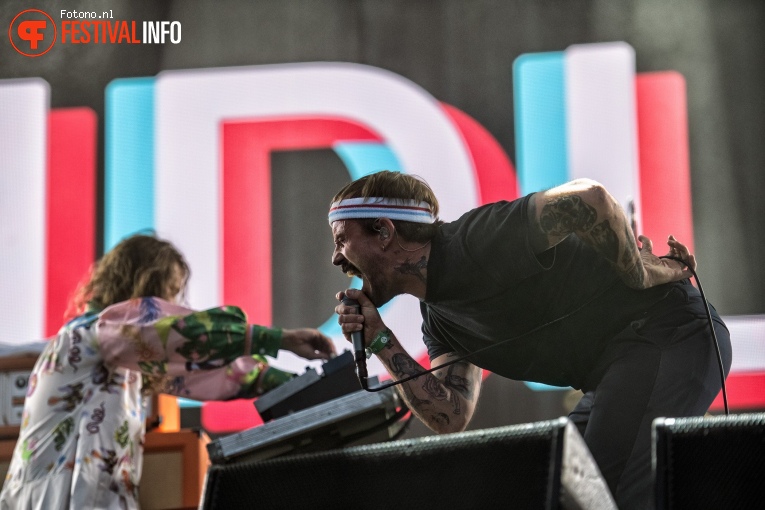 Idles op Down The Rabbit Hole 2023 - Zaterdag foto