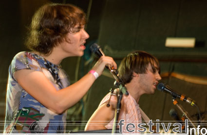 Late Of The Pier op London Calling on tour - 22/11 - Tivoli foto
