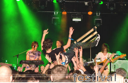 Late Of The Pier op London Calling on tour - 22/11 - Tivoli foto