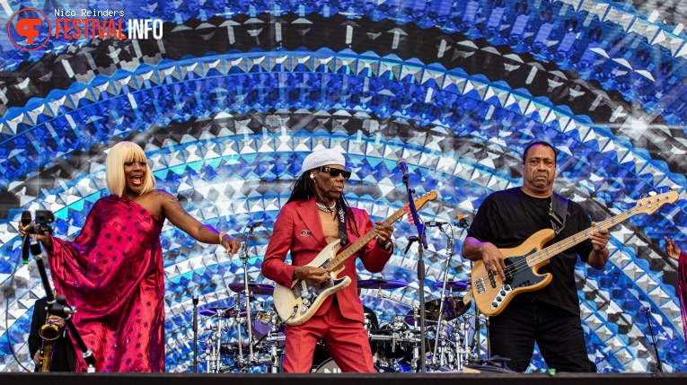 Nile Rodgers & Chic op Bospop 2023 foto