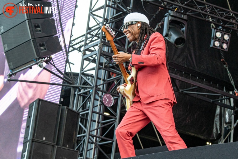 Nile Rodgers & Chic op Bospop 2023 foto