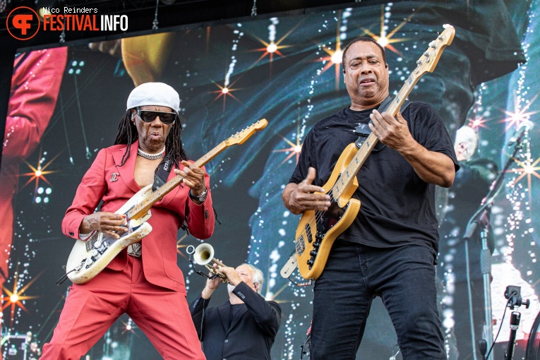Nile Rodgers & Chic op Bospop 2023 foto