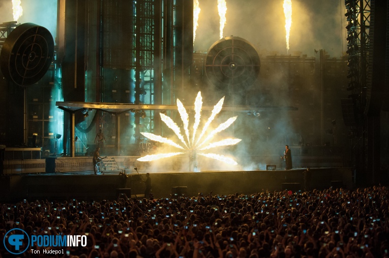 Rammstein op Rammstein - 06/07 - Stadspark Groningen foto