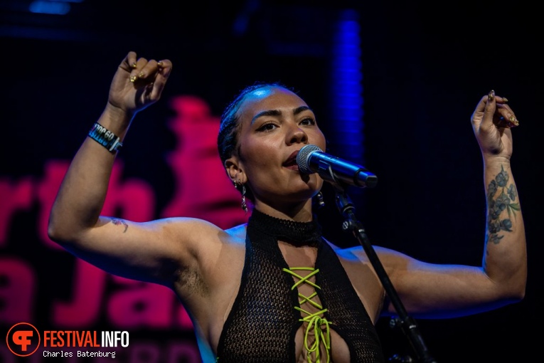 Madison McFerrin op North Sea Jazz 2023 foto