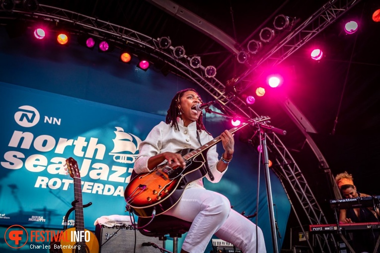 Bia Ferreira op North Sea Jazz 2023 foto