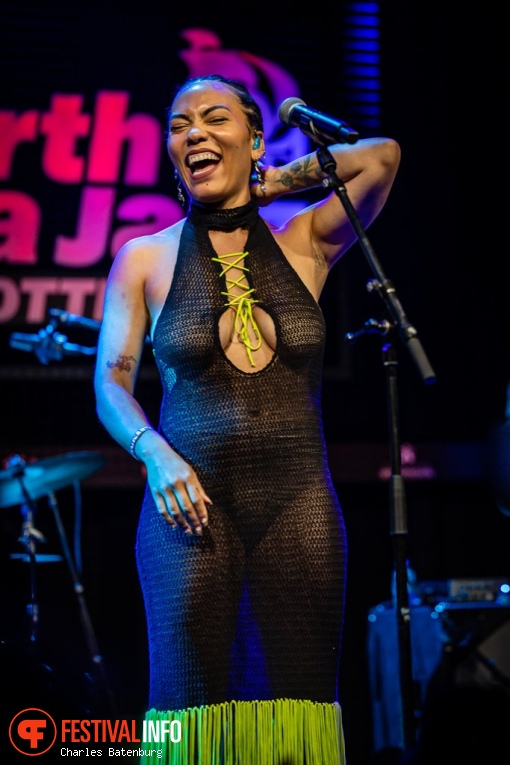 Madison McFerrin op North Sea Jazz 2023 foto