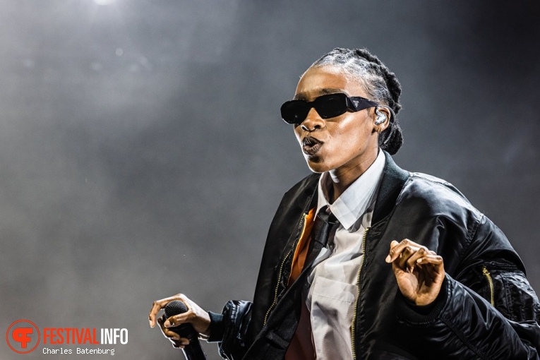 Little Simz op North Sea Jazz 2023 foto