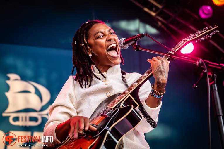 Bia Ferreira op North Sea Jazz 2023 foto