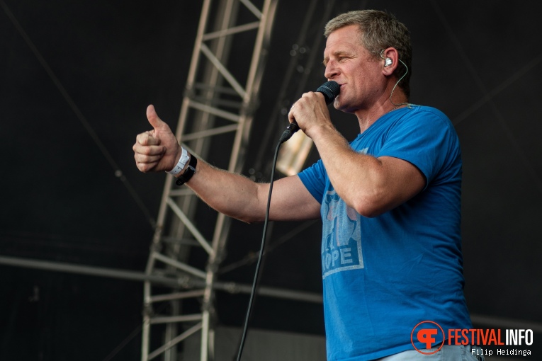 Racoon op In Het Volkspark 2023 foto